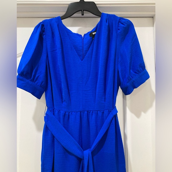 DKNY Royal Blue Midi Dress - Picture 7 of 7